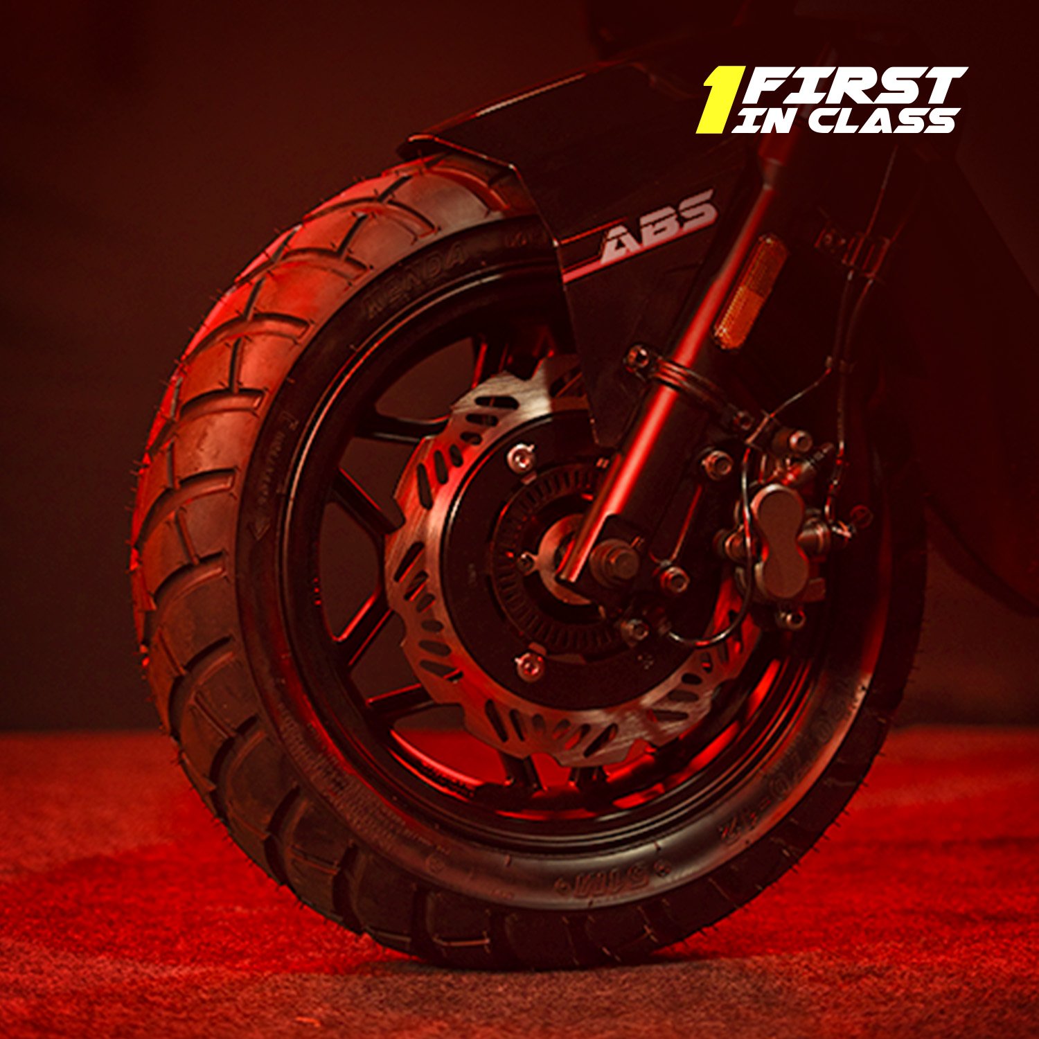 DUAL CHANNEL ABS WITH TRACTION CONTROL